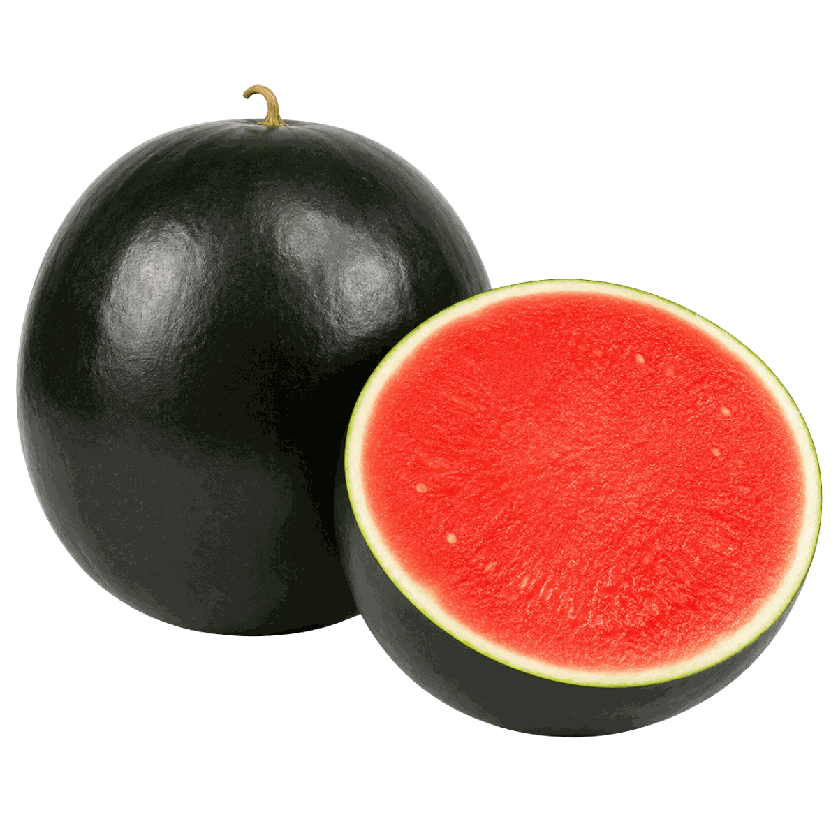 Sandía de referencia: Black Rind with Red Flesh, Seedless